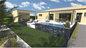 maison à la vente -   34480  AUTIGNAC, surface 100 m2 vente maison - UBI461562632